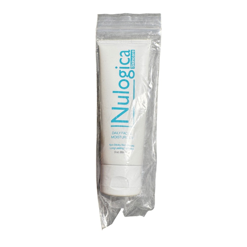Nulogica Daily Facial‎ Moisturizer Lightweight Non Greasy Hydrating 3oz New
